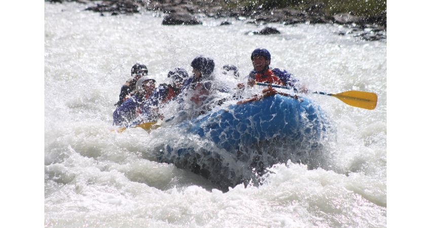 Jasper - Sunwapta River Rafting Tour