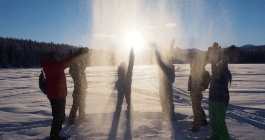 Best Value Aurora Viewing - Snowshoeing & Ice fishing, Wildlife & Hot Springs - Winter - Whitehorse, YT