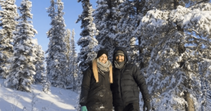 Best Value Aurora Viewing - Snowshoeing & Ice fishing, Wildlife & Hot Springs - Winter - Whitehorse, YT