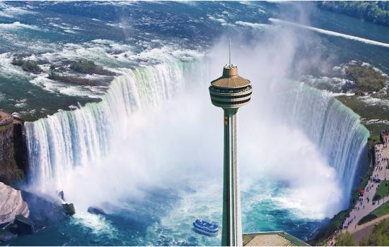 Niagara Falls – Skylon Tower Ride to the Top
