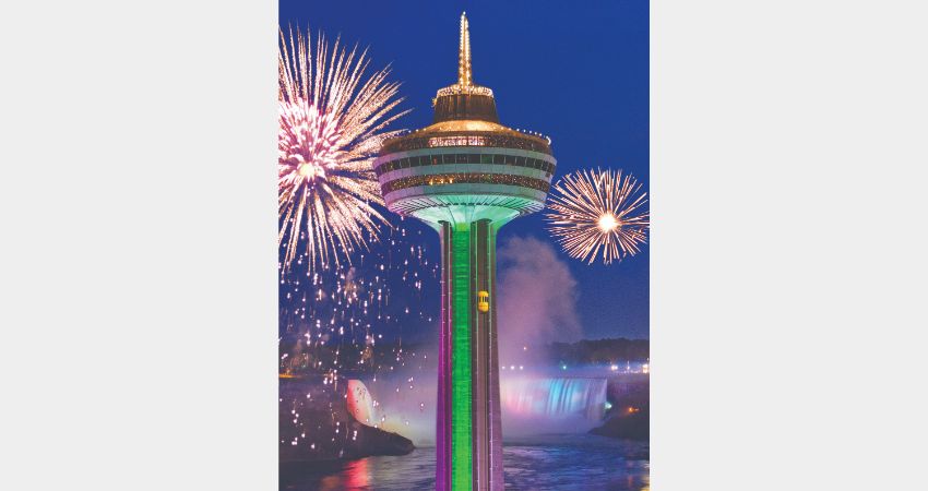 Niagara Falls – Skylon Tower Ride to the Top