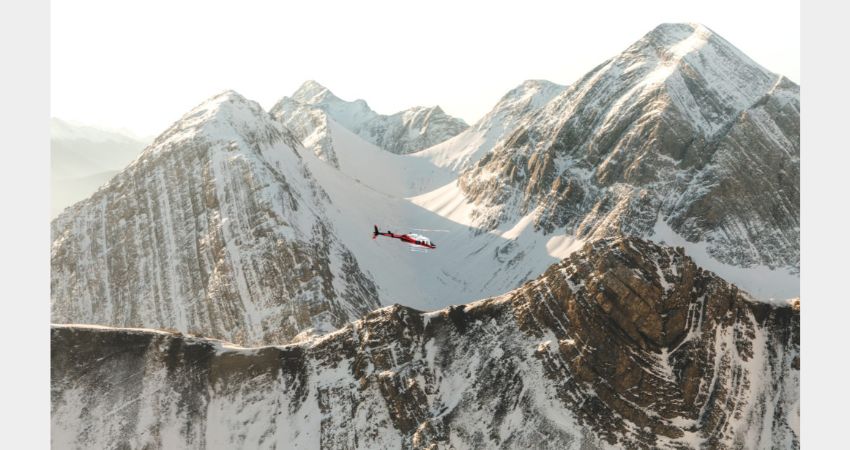 Canmore - Three Sisters Helicopter Tour