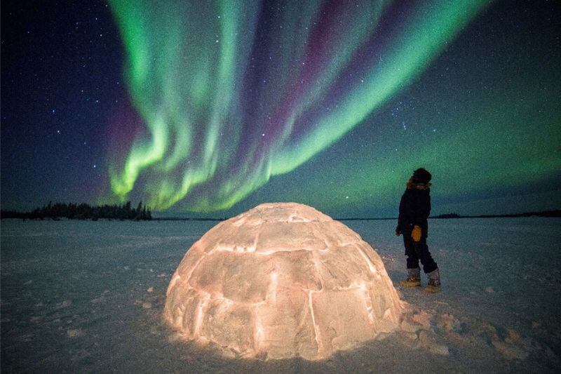 Off-Grid Adventure: Northern Lights at Yellow Dog Lodge