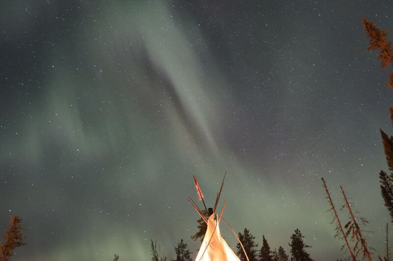 Indigenous Cultural Experience: Alberta's Starlit Teepees