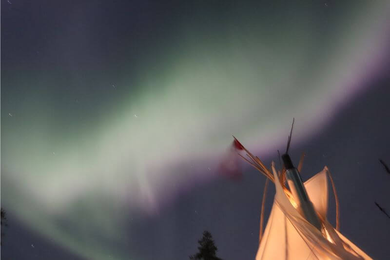 Indigenous Cultural Experience: Alberta's Starlit Teepees