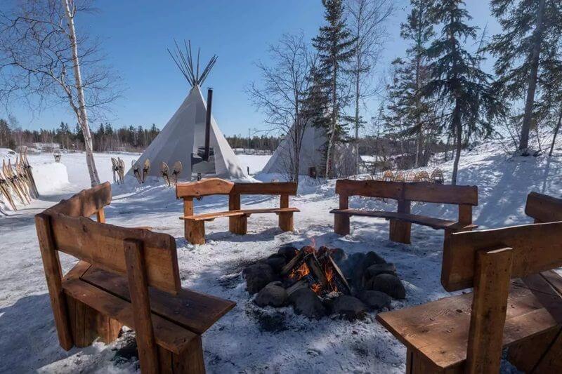 Indigenous Cultural Experience: Alberta's Starlit Teepees